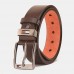 Men Retro PU Leather Pin Buckle 120CM Adjustable Belt