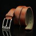 Men 110cm Faux Leather Business Fashion Retro Pin Buckle Jeans Belts