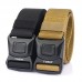 4 3CM Thickened Nylon Casual Belt Outdoor Leisure Automatic Buckle Adjustable Breathable And Wear  Resistant Sports Belt