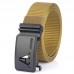 AWMN 3 8CM Automatic Buckle Men’s Inner Belt Pure Nylon With Metal Buckle Hollow Design For Outdoor Men