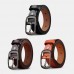 Men Two Layer Cowhide Pin Buckle 110 115 120CM Adjustable Belt