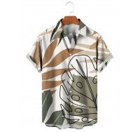 Men's Hawaiian Palms Print Shirt 80141448X