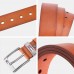 Men Retro PU Leather Pin Buckle 120CM Adjustable Belt