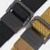 Men 120cm Nylon Breathable Casual Fashion Double Ring Buckle Belts