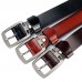 110  125cm Men’s Microfiber Retro Pin Buckle Adjustable Fashion Youth Belt