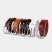 Men 115cm Faux Leather Business Fashion Jeans Pin Buckle Belts