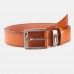 Men Retro PU Leather Pin Buckle 120CM Adjustable Belt