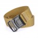 4 3CM Thickened Nylon Casual Belt Outdoor Leisure Automatic Buckle Adjustable Breathable And Wear  Resistant Sports Belt