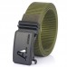 AWMN 3 8CM Automatic Buckle Men’s Inner Belt Pure Nylon With Metal Buckle Hollow Design For Outdoor Men